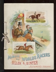 A18 Allen & Ginter Worlds Racers Album 