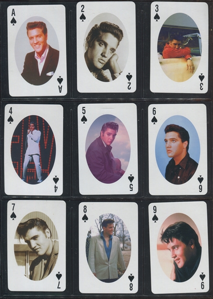 Interesting Elvis Presley Complete Deck of Cards and Jokers (54)