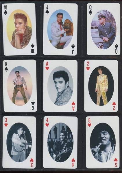Interesting Elvis Presley Complete Deck of Cards and Jokers (54)