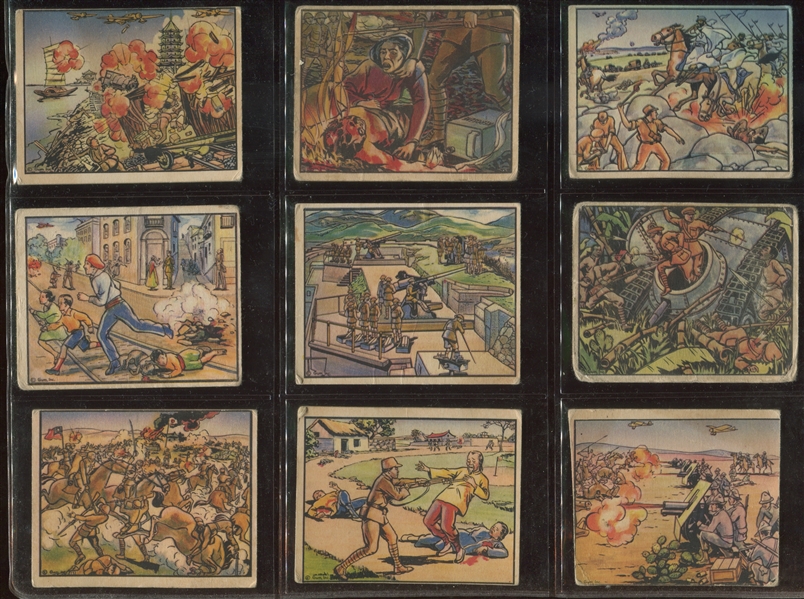 R69 Gum Inc Horrors of War Lot of (106) Cards