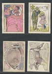 Mixed lot of (8) "D" Bread/Bakery Cards