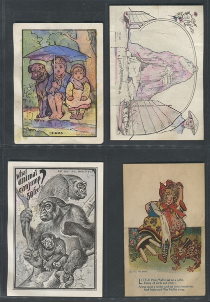 Mixed lot of (8) D Bread/Bakery Cards