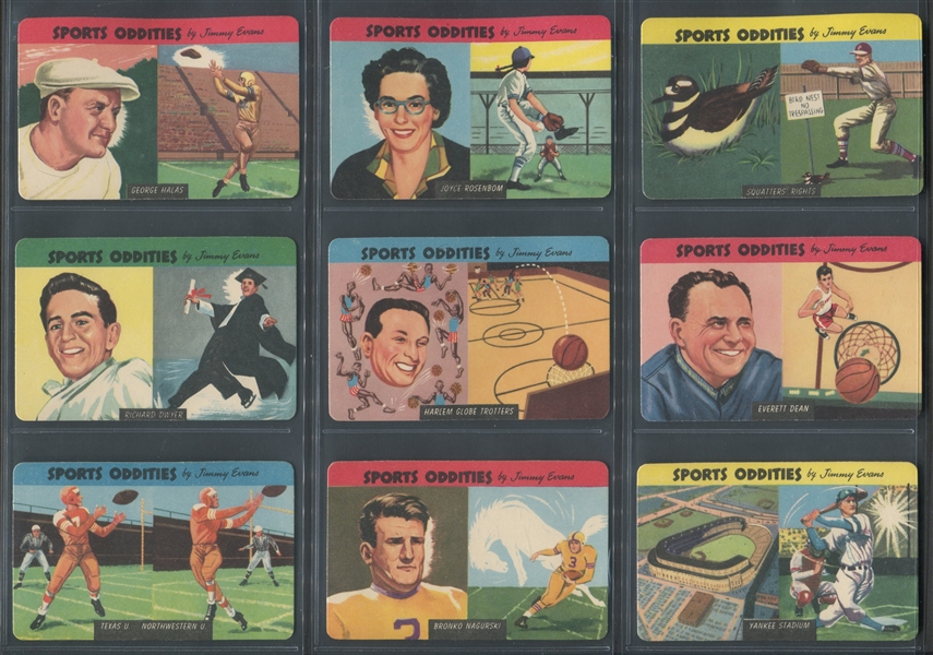 F279-20 Quaker Oats Sports Oddities Complete Set of (27) Cards