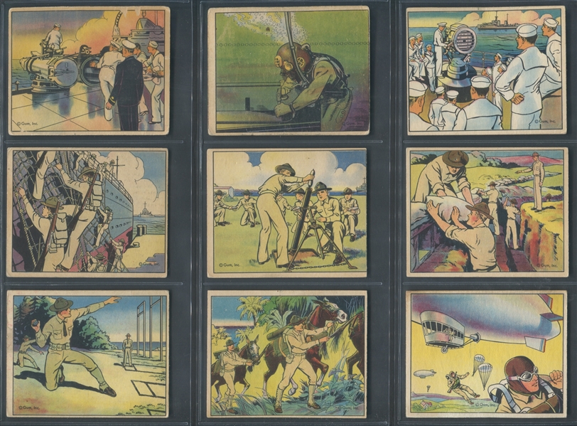 R157 Gum Inc Uncle Sam Complete Set of (96) Cards