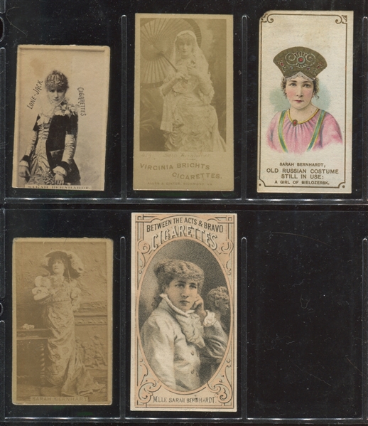 Fantastic Sarah Bernhardt Lot of (14) Pieces