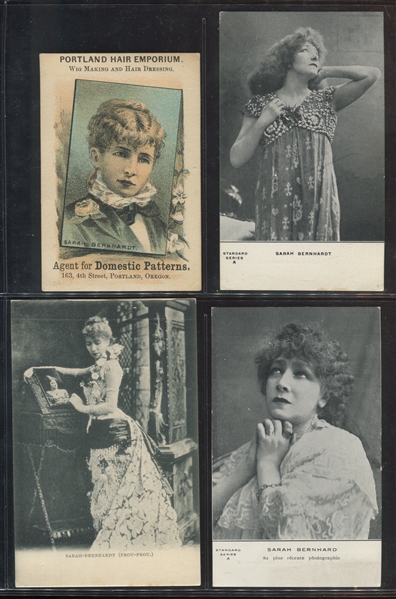 Fantastic Sarah Bernhardt Lot of (14) Pieces