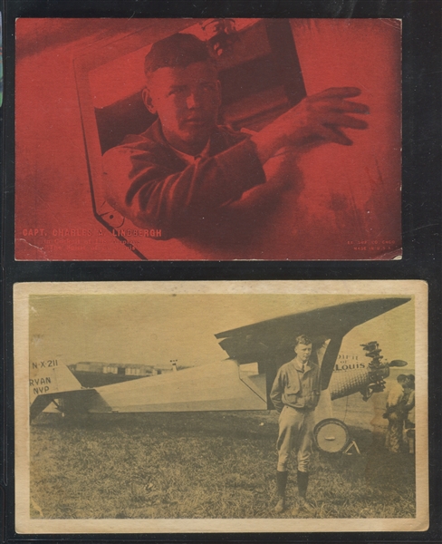 Charles Lindbergh Lot of (4) Pieces