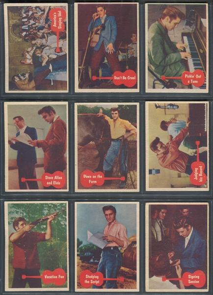 1956 Topps Elvis Complete Set of (66) Cards