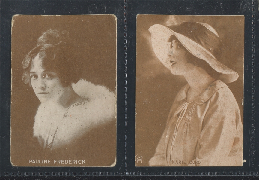 1920's Actresses Theater Cards Lot of (2) Cards