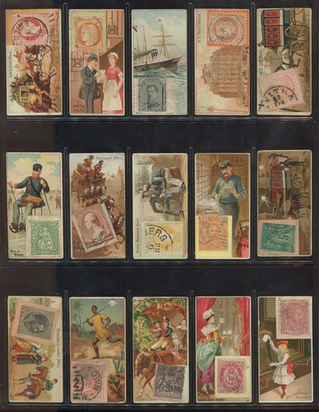 N85 Duke Postage Stamp Series HUGE Lot of (152) Cards
