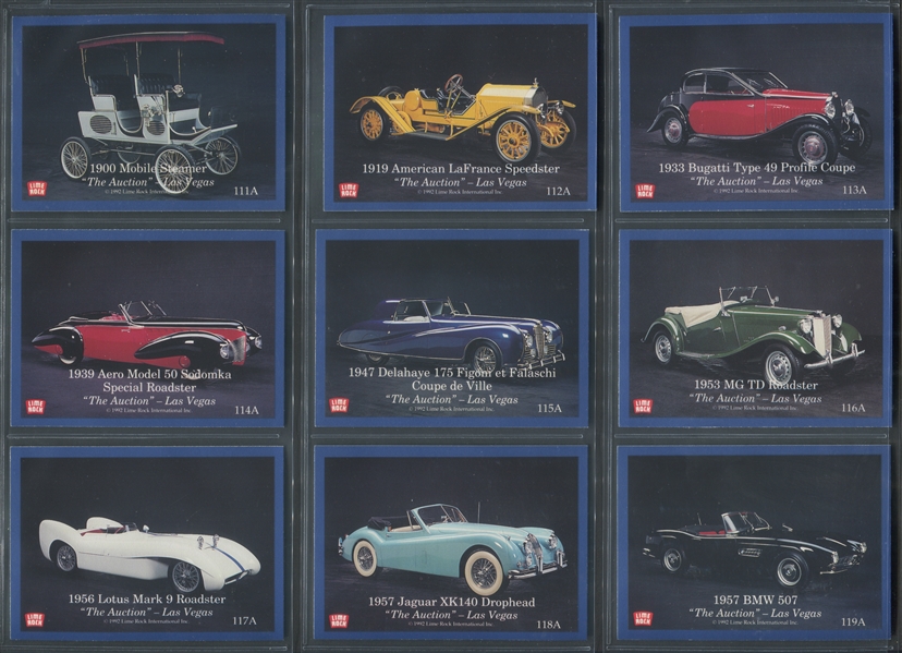 1992 Lime Rock Dream Machines Series II Complete Set of (55) Cards