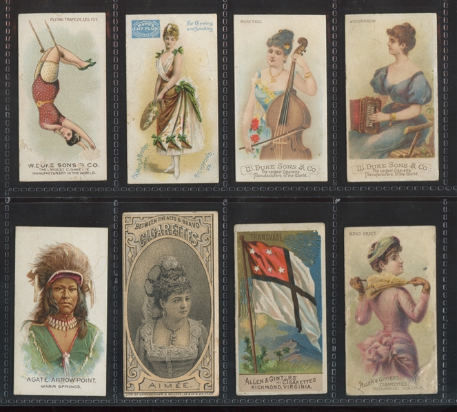 Mixed N Series Lot of (8) Cards with N2 Indian 