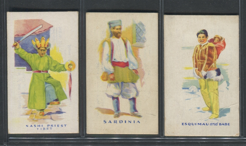 Mixed E Series Lot of (6) Cards