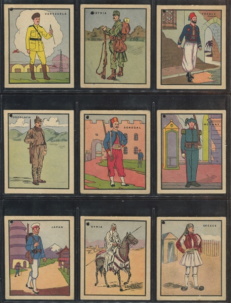 R139 Rosen Soldiers Complete Set of (36) Cards