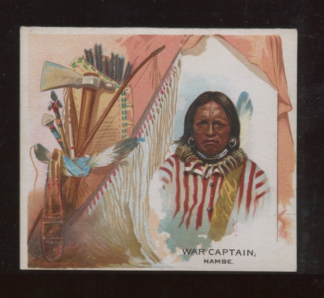 N36 Allen & Ginter American Indians War Captain 