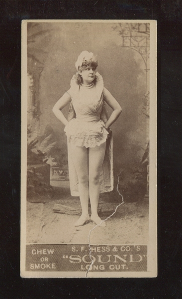 N335 S.F. Hess Actresses Type Card