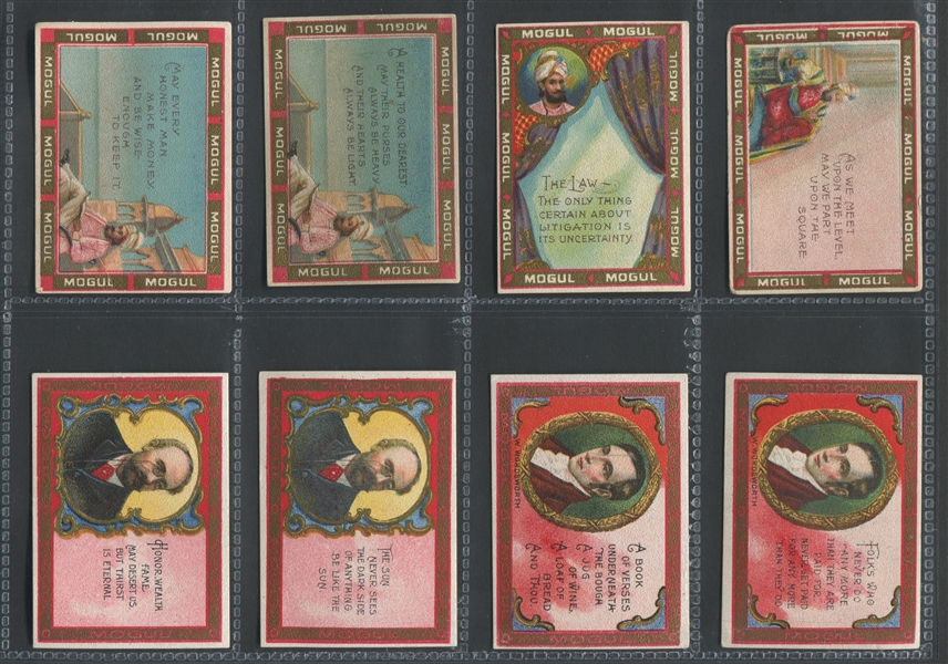 T112 Mogul Cigarettes Toast Series Lot of (33) Cards