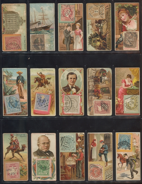 N85 Duke Cigarettes Stamps Complete Set of (50) Cards
