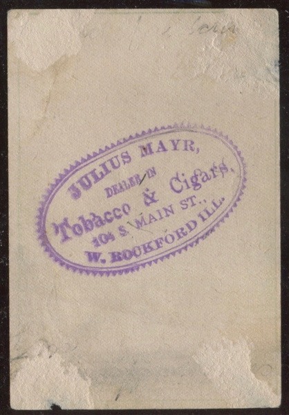 1890s Spring Tobacco Trade Card