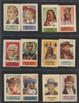 1949 R714-25 Topps "X-Ray Round-Up" (19 Different)