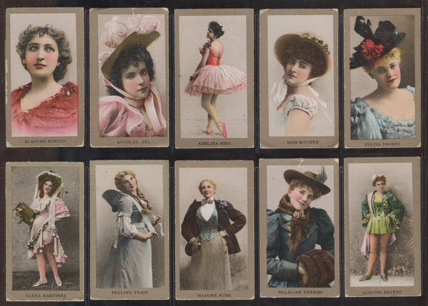 T464A Virginia Brights Actresses Lot of (11) Different