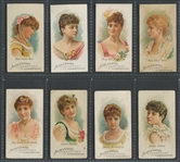 N26 Allen & Ginter Worlds Beauties (1st Series) Lot of (8) Cards