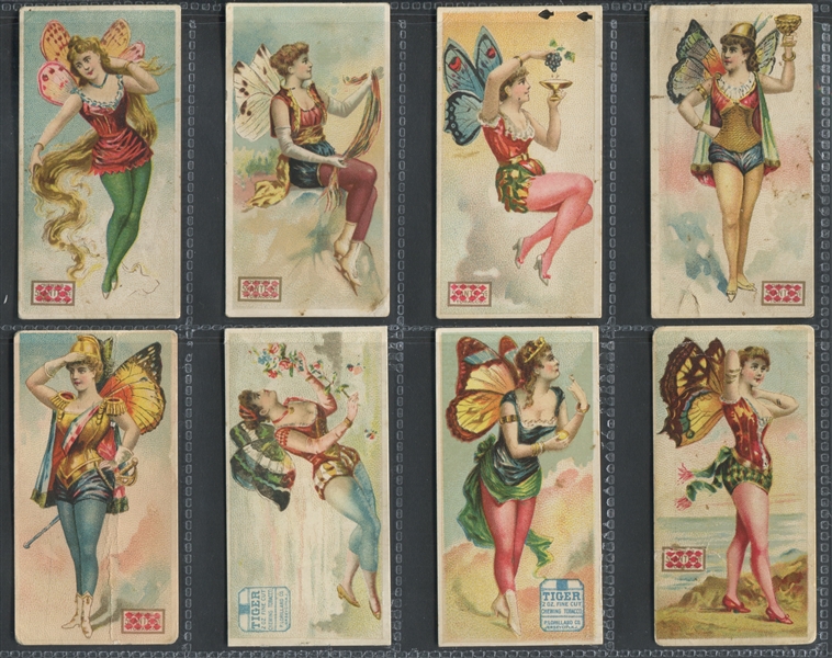 N256 Lorillard Ancient Mythology Burlesqued Lot of (21) Cards