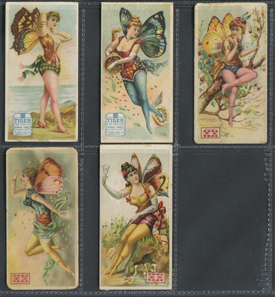 N256 Lorillard Ancient Mythology Burlesqued Lot of (21) Cards