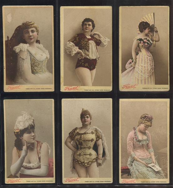 N280 D. Buchner Actresses Lot of (14) Cards