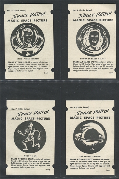 F280-2 Ralston Purina Space Patrol Pictures Near Complete Set (21/24) Cards