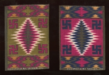Indian Blanket Lot of (5) Swastika Blankets