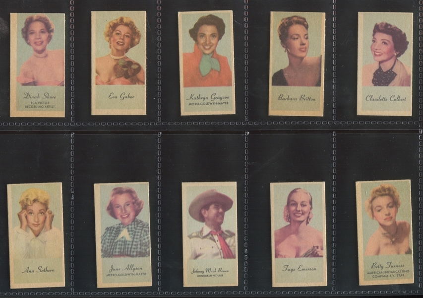Weight Machine Actor and Actress Card Lot of (50) Cards from Two Issues
