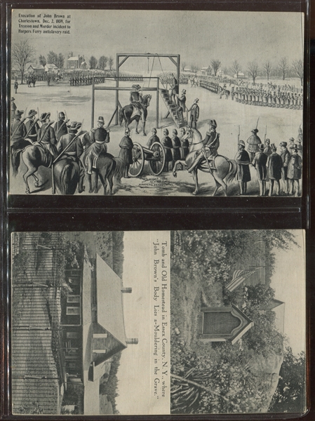 W.L. Erwin John Brown / Harper's Ferry Postcard Set of (10) 