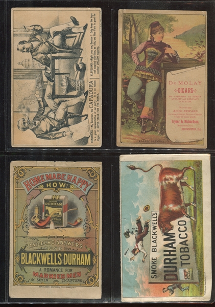 Tobacco Trade Card Lot of (20) Better Cards