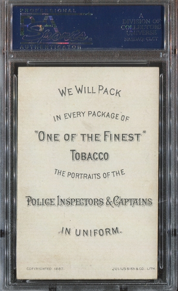 N288 D. Buchner Police and Fire Chiefs Capt. C. McDonnell PSA6 EX-MT
