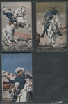 Exhibit Lone Ranger Lot of (3) Cards