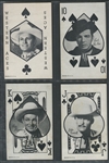 1950s Mutoscope Western Aces Lot of (5) Cards