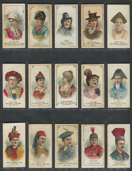 N70/N71 Dukes Actors and Actresses Mixed Lot of (46) Cards