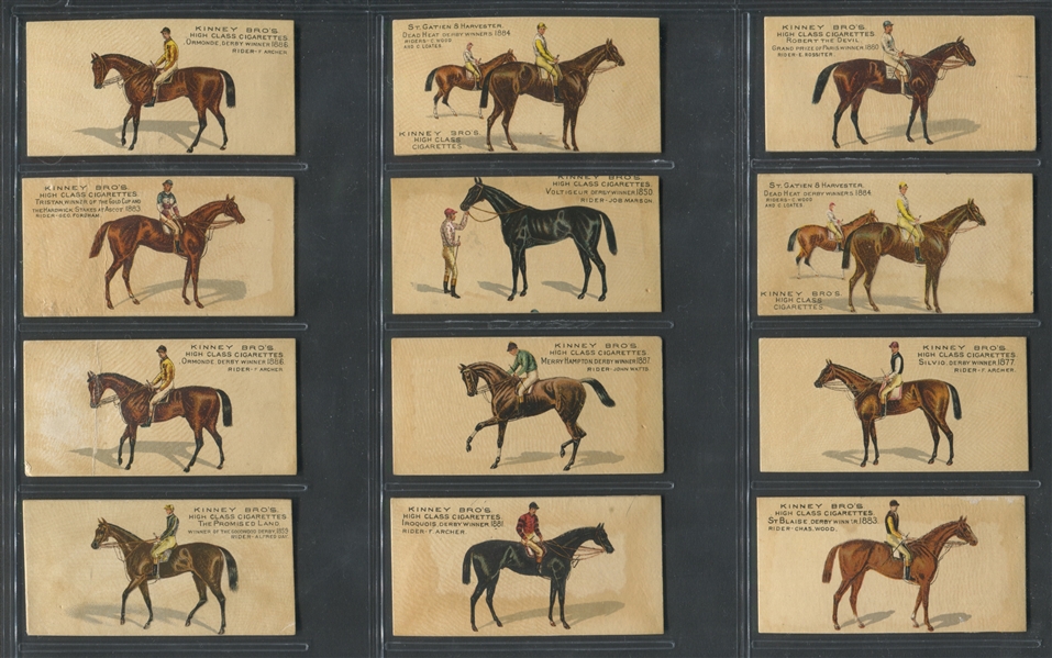N229/N230 Kinney Horses Lot of (20) Cards