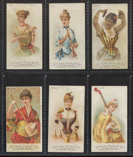 N82 Duke Musical Instruments Lot of (6) Cards