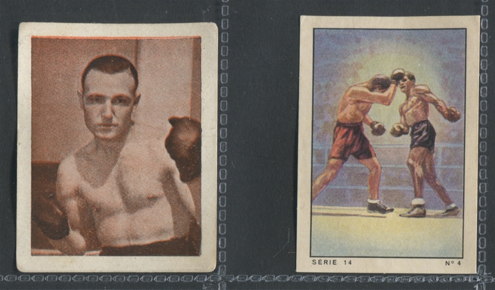 Instant Boxing Card Type Card Collection of (81) Cards from Around the Globe