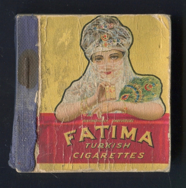 T301 Fatima Turkish Cigarettes Modern Dance Series Flip Books Lot of (2) Different