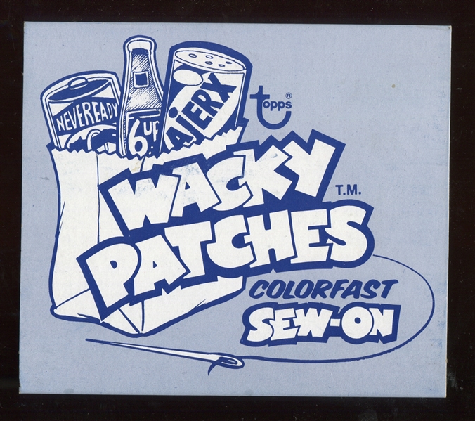 1974 Topps Wacky Patches Unopened Box Mint Condition (Two Complete Sets)