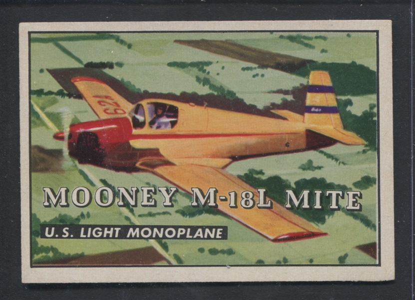 1952 Topps Wings #195 Mooney M-18L Mite EX