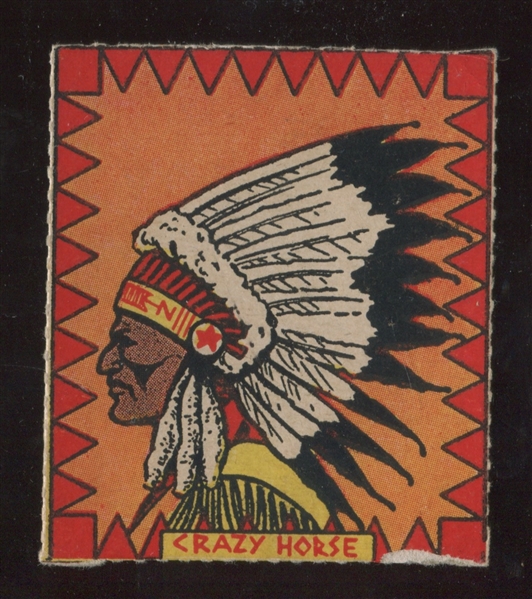 R722-3 Novel Package Corporation Indian Chief Series #3 Crazy Horse