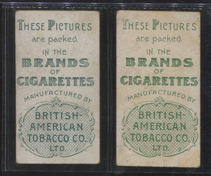 T443 British American Tobacco Buildings Lot of (2) Cards