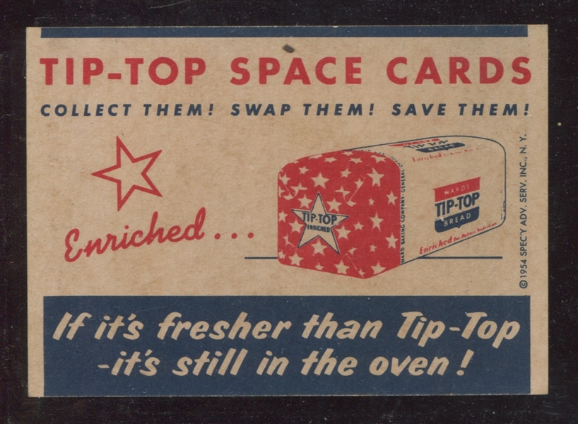 D94-4 Tip Top Bread Space Cards Outer Space Repair Station