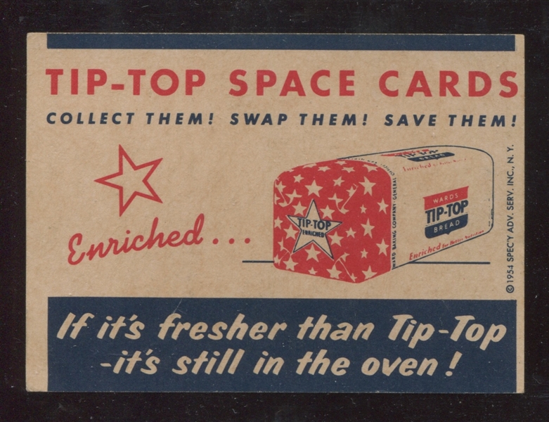D94-4 Tip Top Bread Space Cards Early Flying Saucer