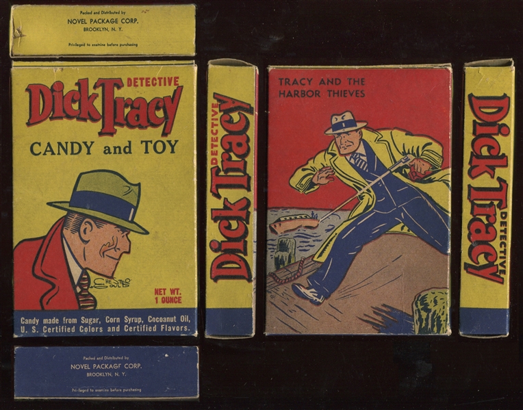 Novel Package Corp Dick Tracy Larger Format Candy Box