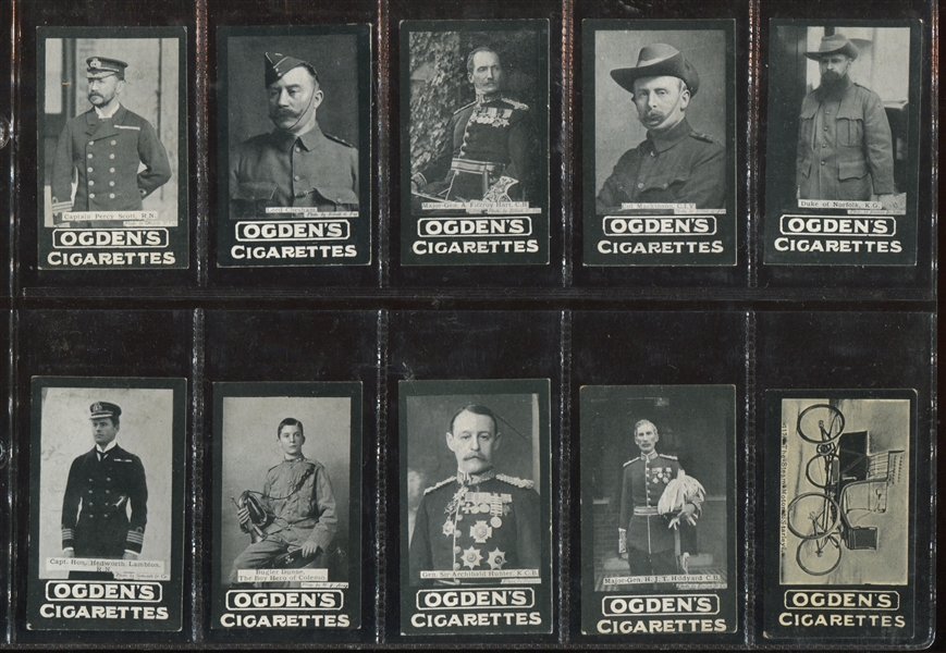 1900-1902 Ogden's Tab Lot of (219) Cards